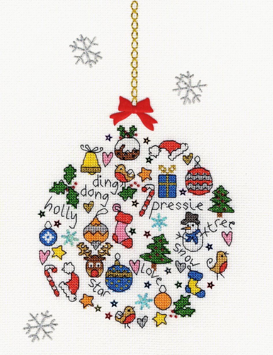 Bothy Threads Cross Stitch Kit - Love Yule