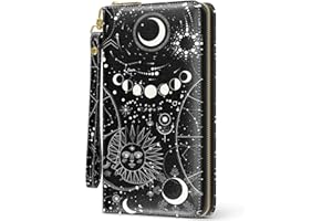 Womens Wallet, RFID Wristlet Wallet for Women, Cute Ladies Purse, Large Credit Card Clutch Purse with Phone Holder