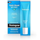 Neutrogena Hydro Boost Hydrating Gel Eye Cream with Hyaluronic Acid, Dermatologist Recommended, Oil and Fragrance Free, 0.5 fl. oz