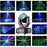 Moving Head Party Lights Stage Lighting Moving Head Light DMX Control Moving Head DJ Light for KTV Family Reunion Wedding Bir