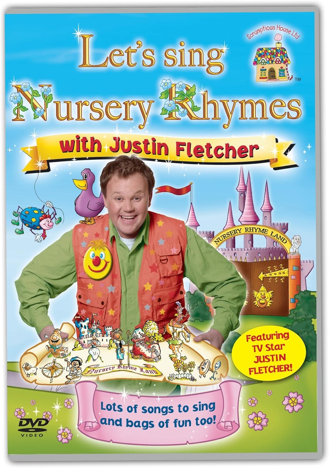 Let's Sing Nursery Rhymes With Justin Fletcher DVD Amazon.co.uk DVD