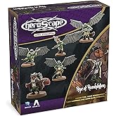 Renegade Game Studios Heroscape Wing Commander Tuck Harrigan Expansion | Miniature Pack for Age of Annihilation; 5 Unpainted Figures and 2 Army Cards; Aerial Units for 2-4 Players