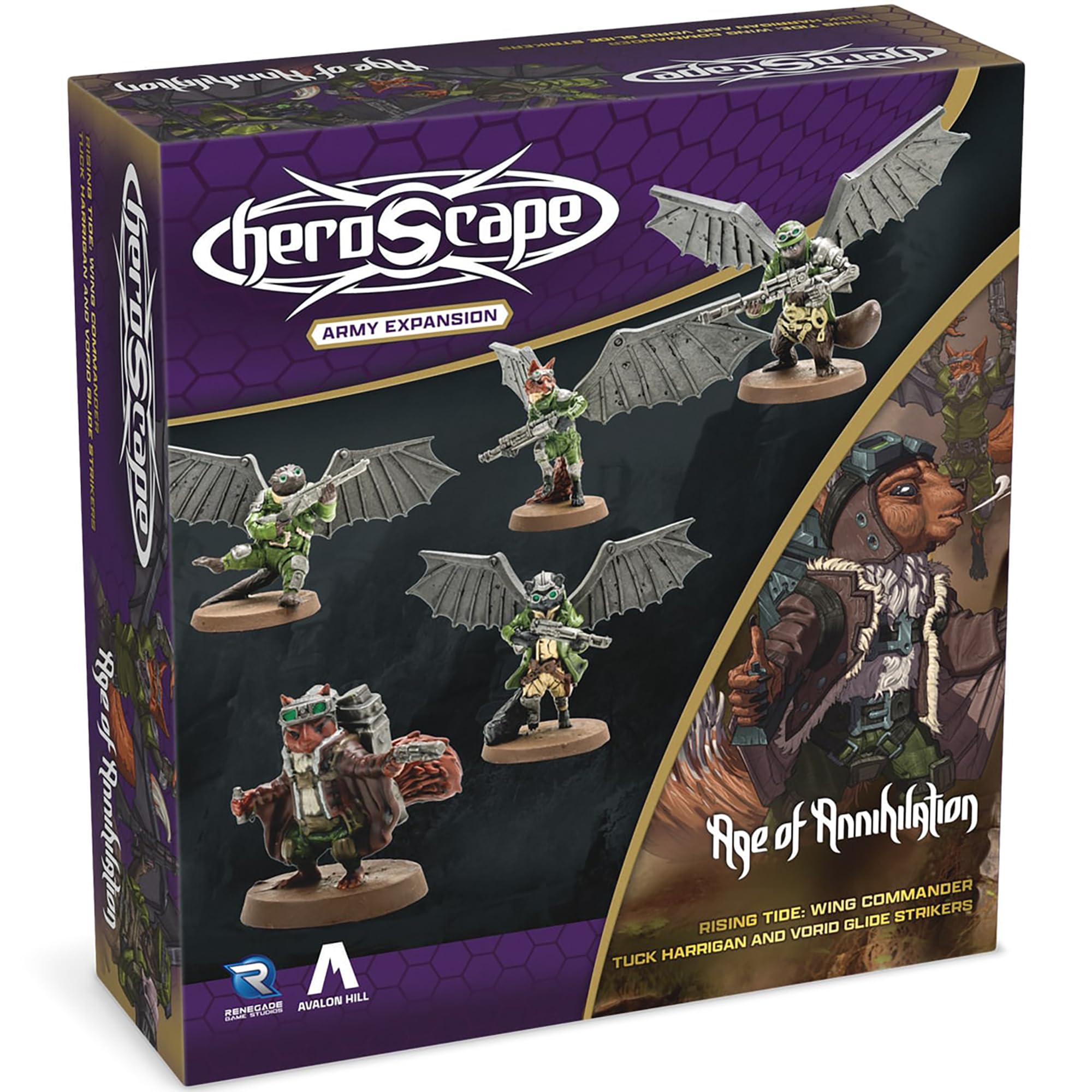 Renegade Game Studios Heroscape: Rising Tide – Queen Maladrix & Festering Honor Guard Army Expansion, Strategic Skirmish Game Add-On, 2-4 Players, 30-90 Minutes