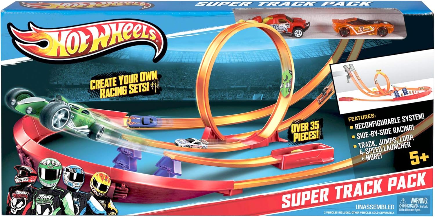 Amazon | Hot Wheels Track Set Bundle 通販