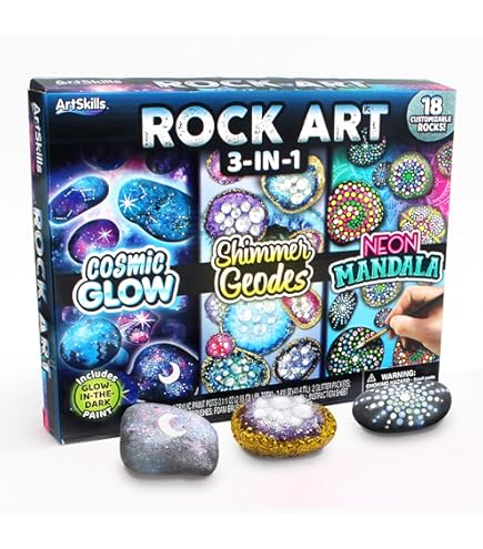 Amazon.com: Mosaic Rock Art Box Set : Toys & Games
