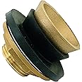 EZ-FLO Closet Spud, 1-1/2 x 1-1/2 in, Brass Plumbing Fitting for Urinals, 40135