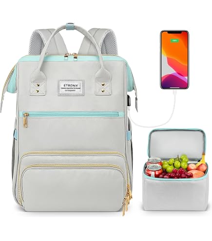Gatycallaty Nurse Backpack For Women - Laptop Compartment, 20L Capacity, Waterproof Work Bag For Nursing, College & Commuting