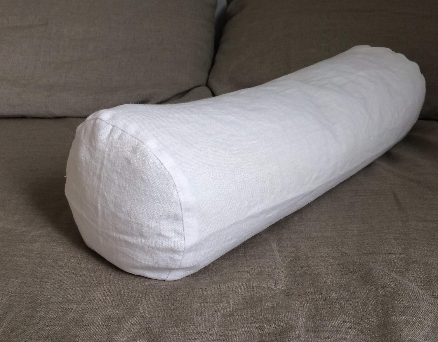 Amazon Com Pillowholis Bolster Case Linen Cover Neckroll Case