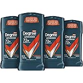 Degree Men Antiperspirant Deodorant Adventure Antiperspirant For Men With MotionSense Technology 2.7 oz, Pack of 4