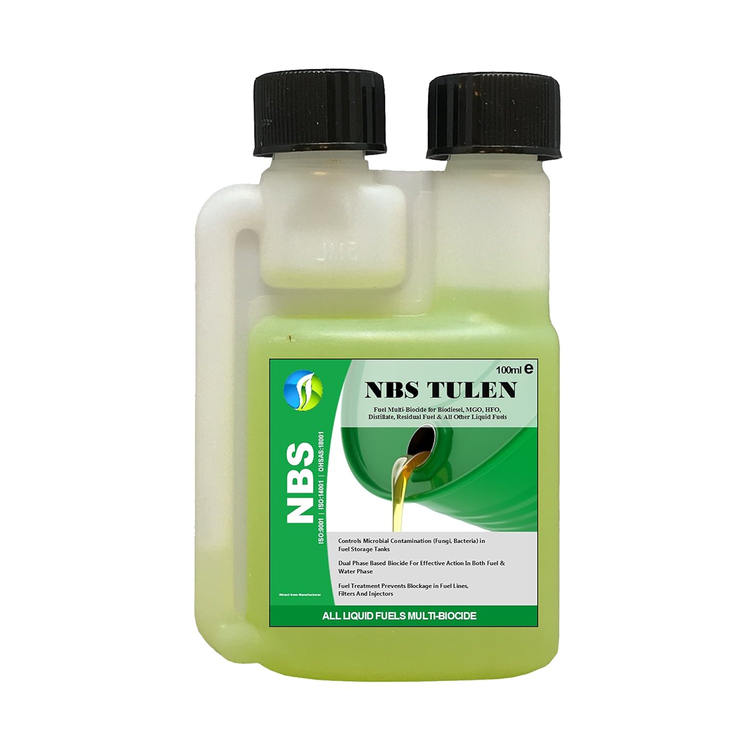 NBS Tulen Diesel Bug Treatment Treats 1,000L+ Fuel MultiBiocide 100ml