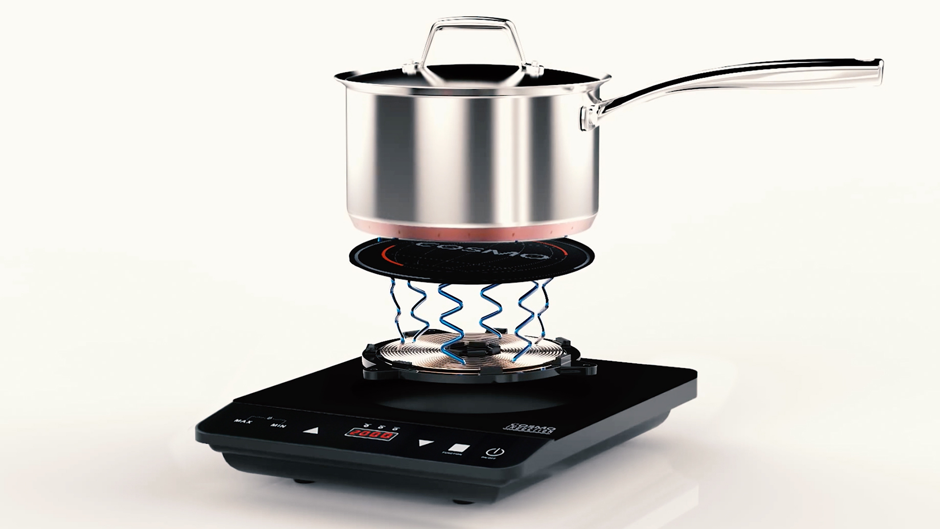 cosmo portable electric induction cooktop