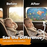 CARAMAZ Car Window Shades for Baby 51x31 cm Pack of 2 UV Certified view 2