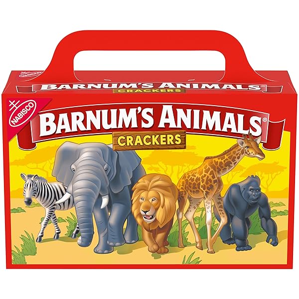 BARNUM’S ORIGINAL ANIMAL CRACKERS, KIDS SNACKS, 2.13 OZ...