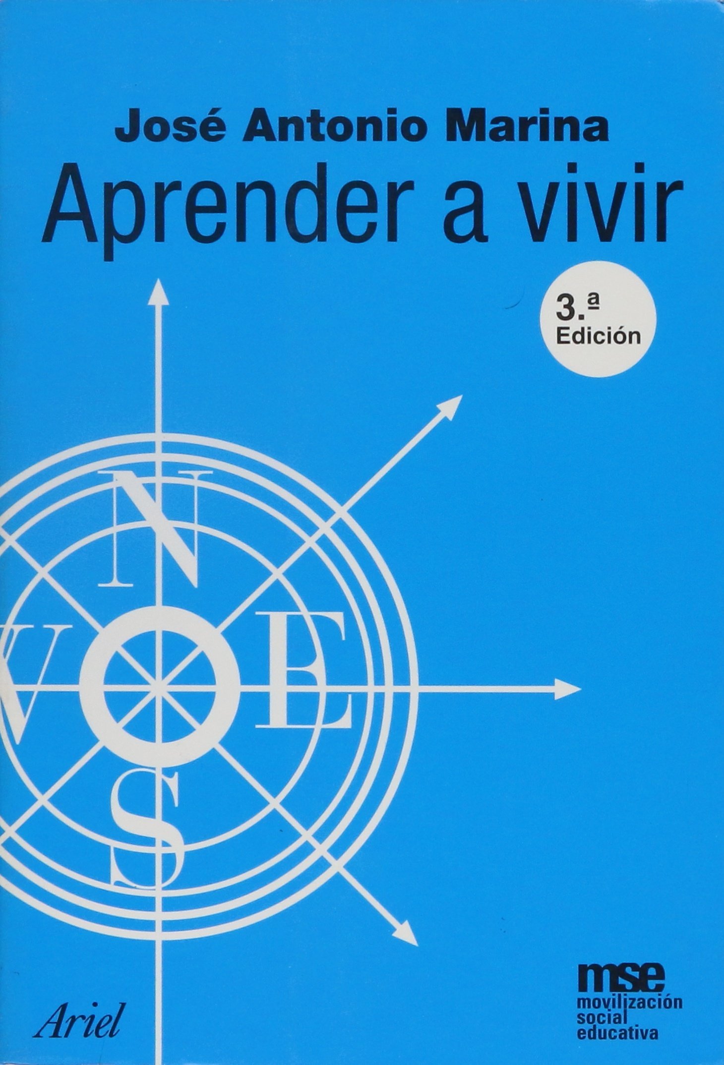 Portada de Aprender a vivir: 3ª Edición: 1 (Ariel Arte y Patrimonio)