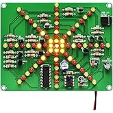 Gikfun Electronic LED Flashing Lights Soldering Practice Board PCB DIY Kit EK1874C