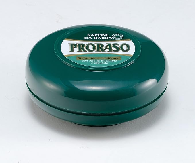 Proraso Shaving Soap, Menthol Package of 6 x 75 ml Total 450 ml