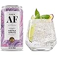 FREE AF Non-Alcoholic Vodka Spritz, Ready to Drink Mocktail with Afterglow, Low Calories, Zesty Passionfruit & Lime, 8.4 fl oz Cans (12 pack)