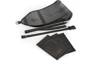 Synergee Weight Sled Trainer. Adjustable Speed Sac from 5 – 30lbs. Running Sled with Harness and 3 Adjustable Sandbags.