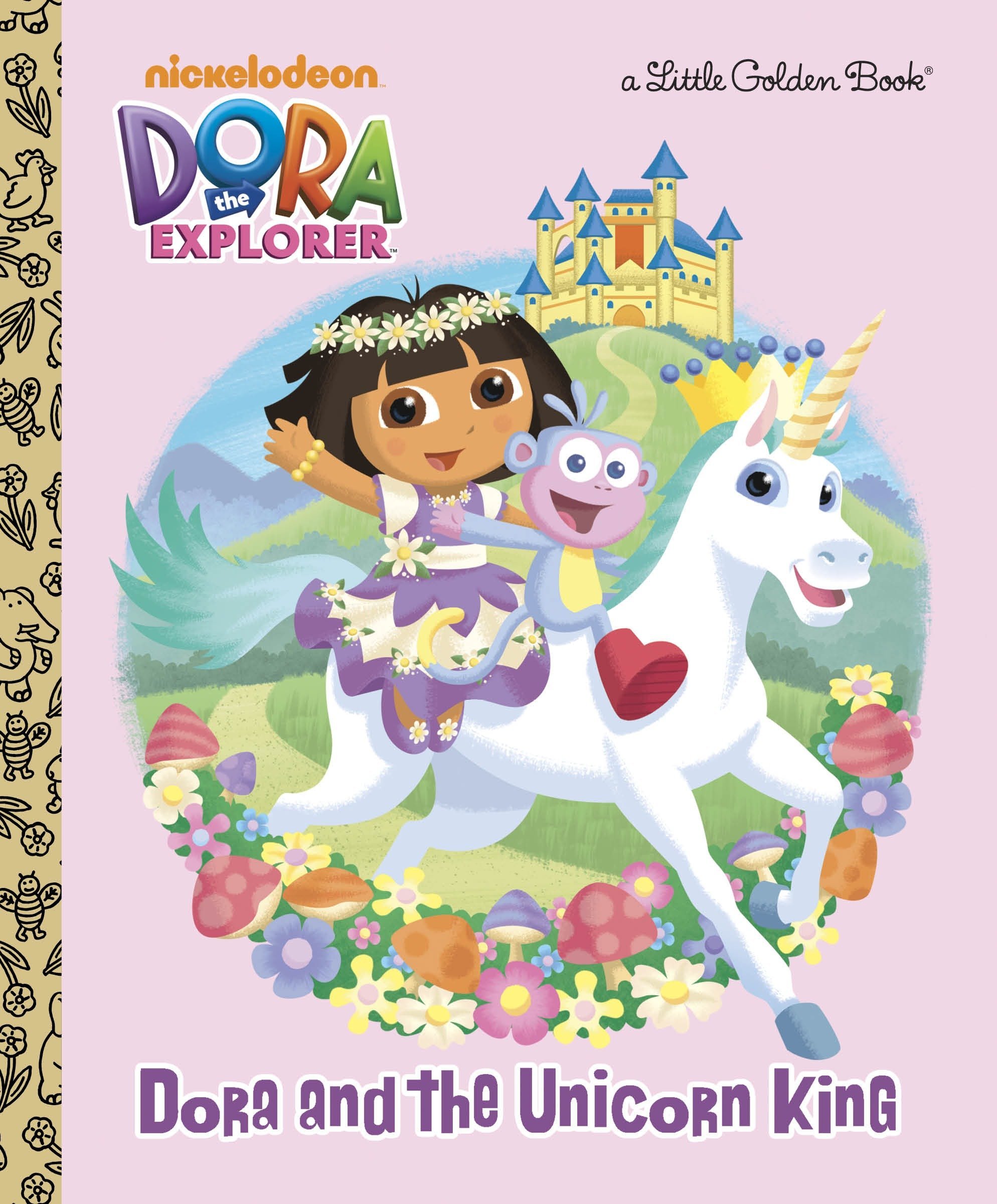 Dora And The Unicorn King Dora The Explorer Little Golden Book Reisner Molly Aikins David Amazon Com Books