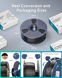 ​​SUNLU PETG Filament 1.75mm,Strong 3D Printer