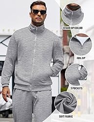 COOFANDY Men's Tracksuits Casual Sweatsuit 2 Piece