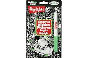 Christmas Hidden Pictures Puzzles to Highlight: Activity Book with Winter Puzzles, Over 300 Hidden Objects and Bright Highlighter Fun