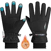 rivmount Kids 3M Winter Ski Snowboarding Snow Gloves Warm Thermal Waterproof Windproof Touchscreen for Boys Girls in Cold Weather