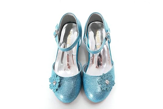 ELSA & ANNA® Mädchen Gute Qualität Schuhe Prinzessin Schnee Königin Gelee Partei Schuhe Sandalen BLU11-SH
