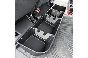 Underseat Storage for 2015-2026 Ford F-150 SuperCrew/Crew Cab & F-250, F-350, F-450, F-550 (2017–2026) Super Duty, Rear Under