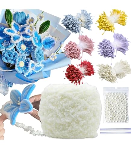 DIY Artificial Flowers 900pcs Mixed Pearl Flower Stamens - 24 Colors For DIY Crafts & Wedding Decor Artificial Flower Pistils