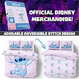 Disney Stitch Duvet Cover Set Kids Teens Single Double Pink Stitch view 6