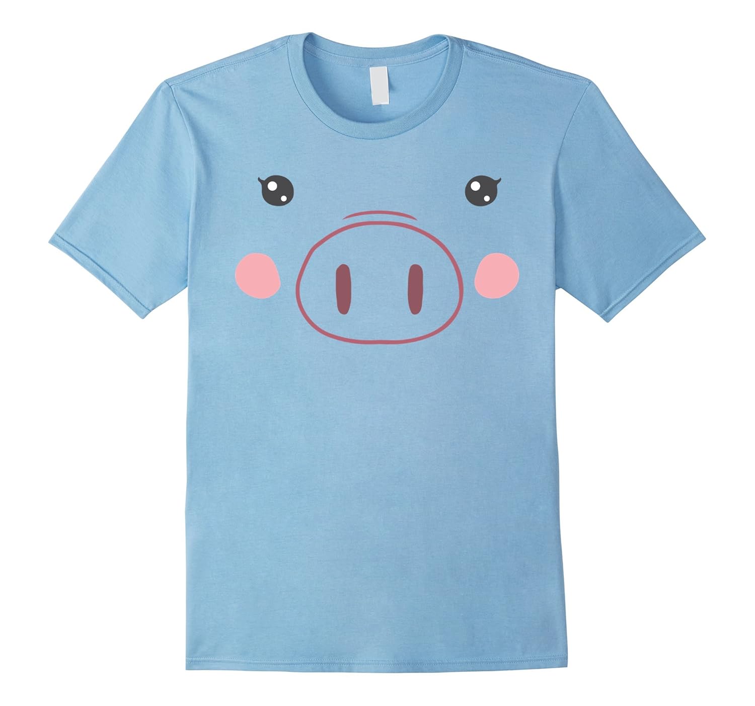 Pig Face T-Shirt | Funny Cute Animal Halloween Costume-ANZ