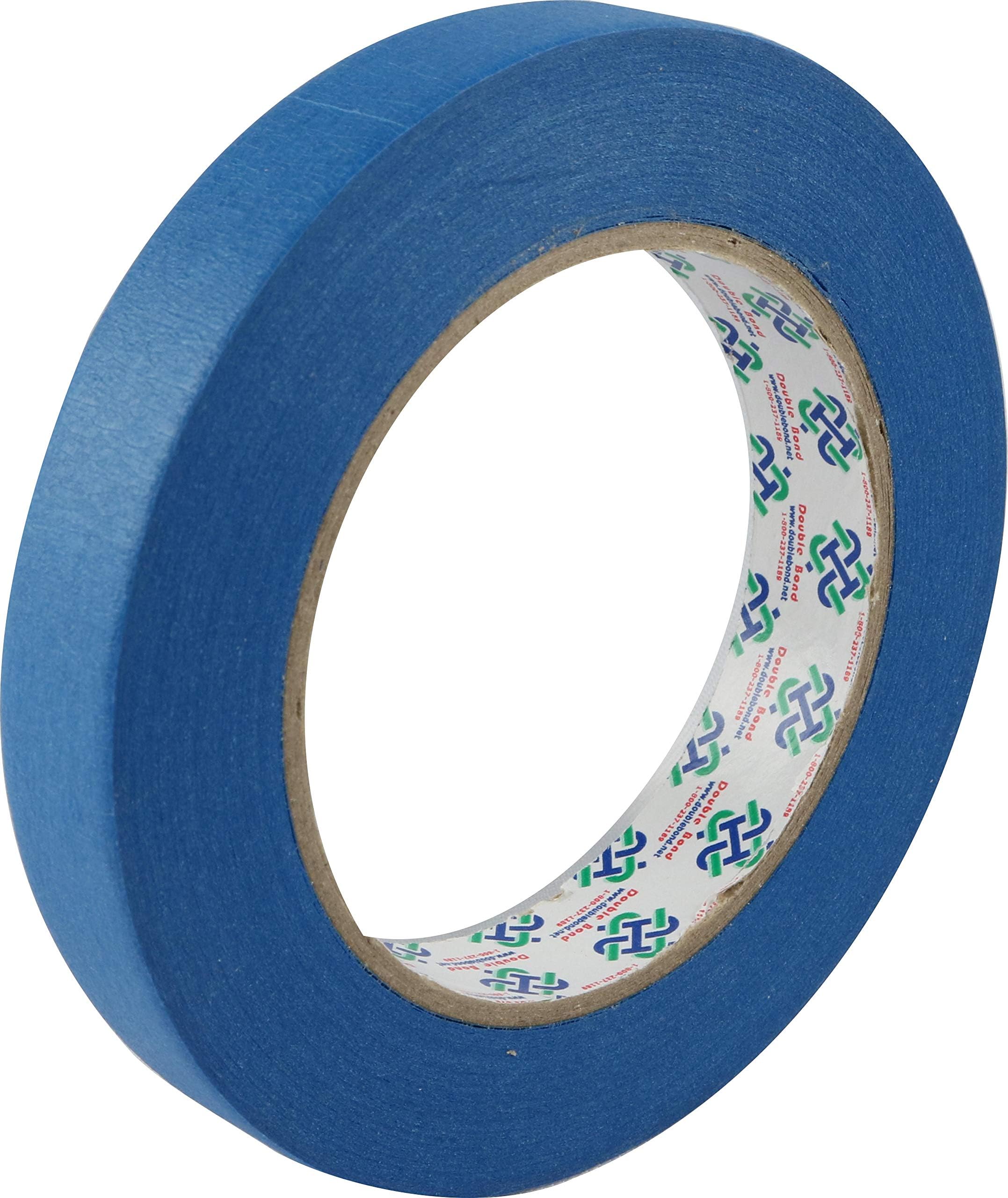 0.71"x 60yd 14 Day Clean Release Painters Tape ¾ inch, Blue Painters Tape ¾ inch, Blue Painters Tape, Blue Tape, Blue Masking Tape ¾, Thin Painter Tape (0.71”, 18mm), 1 Roll