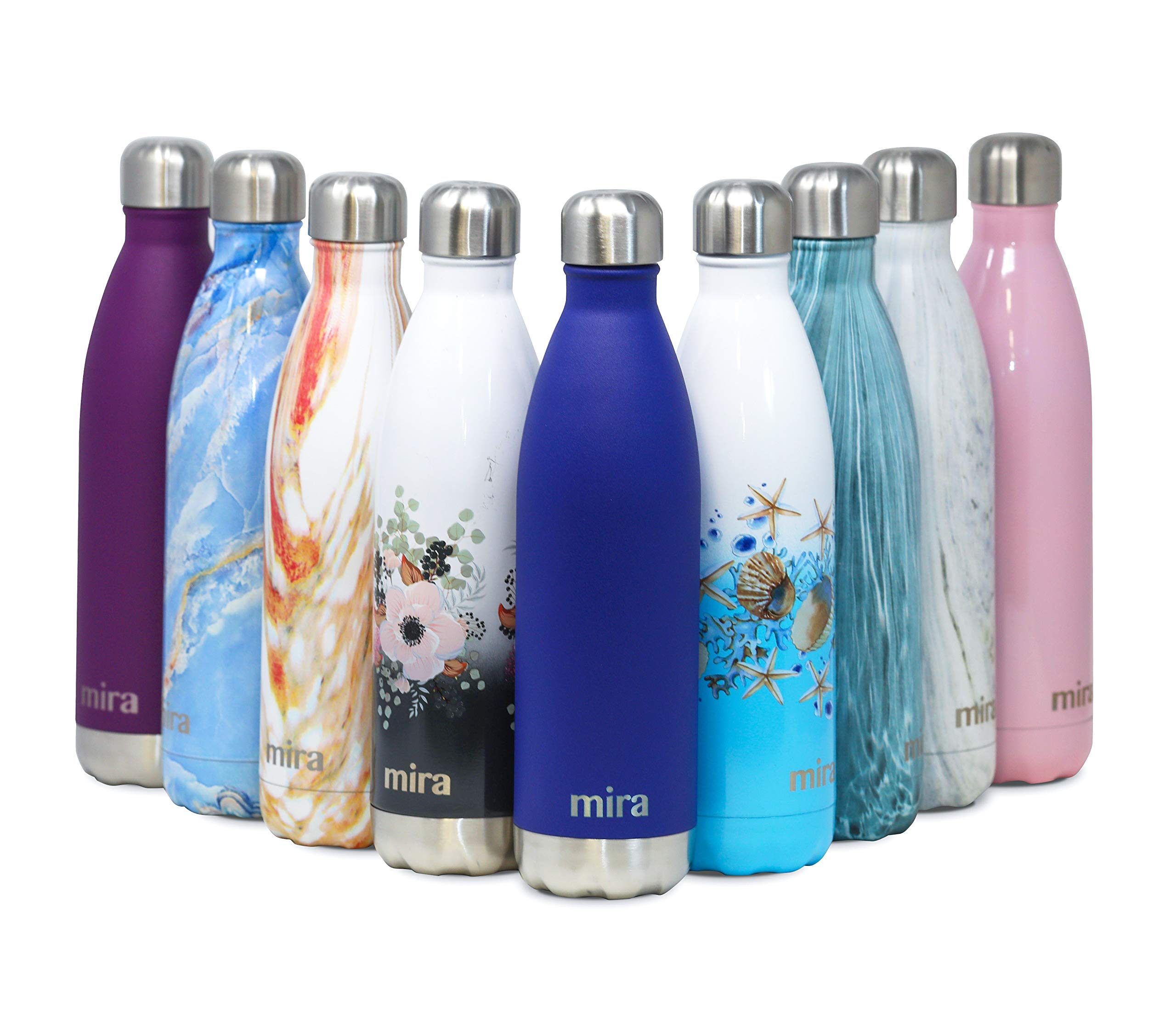 MIRA 25 oz Stainless Steel Vacuum Insulated Water Bottle LeakProof