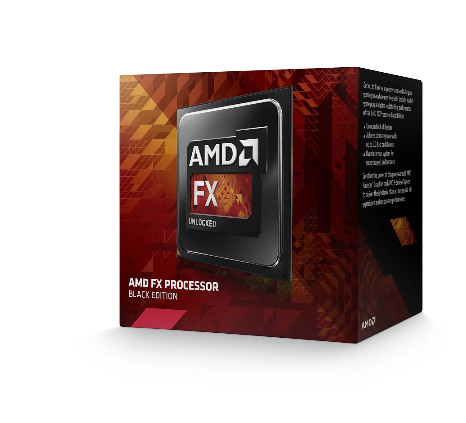 AMD FD8350FRHKBOX - Procesador AMD FX 8350 (4 GHz, 4.2 GHz Turbo, 125 W, socket AM3+)