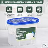 Zuvo 500ml Dehumidifier Pack of 10 | Disposable Moisture Absorbers view 5