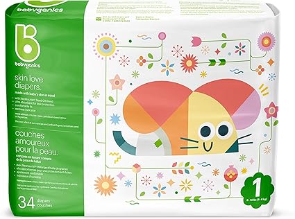 babyganics diapers size 1