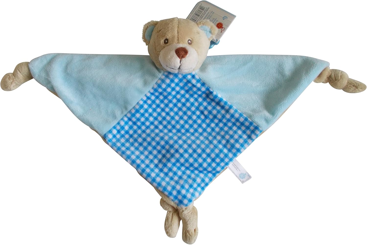 Baby Keel Teddy Bear Luxury Comforter Rattle Dou Dou Comfort