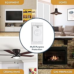 HomeStar Safety Light Switch Guard | Single Rocker