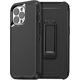 AICase for iPhone 12 Pro Max Hoster Case(6.7") with Belt Clip,Heavy Duty Drop Protection Full Body Rugged Shockproof/Dust Proof Military Protective Tough Durable for iPhone 12 Pro Max_2