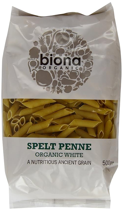Biona Organic Spelt Pasta White Penne 500g (Pack of 10)