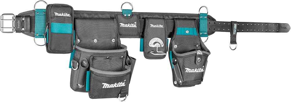 Makita E-15235 Ultimate Heavy Weight Tool Belt Set 3L Technology 40 Pockets