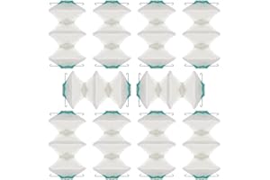 10 Pieces Lantern Mantles 3-Layer Propane Gas Lamp Mantles U Shape for Propane Gas Lamp Lantern Mantle Covers