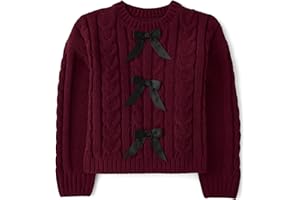 The Children's Place Girls Long Sleeve Pullover Cable Knit Sweater