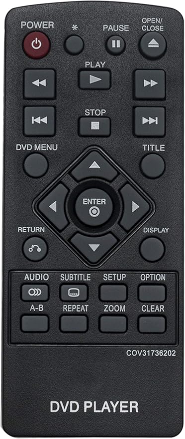 Amazon Cov 交換用リモコン Lg Dvdプレーヤー Dp132 Dp132nu Dp132 H Dp132h用 Vinabty Av テレビリモコン