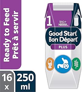 NESTLÉ GOOD START PLUS 1 Baby Formula, Ready-to-Feed, 0+ months, 250 ml ...