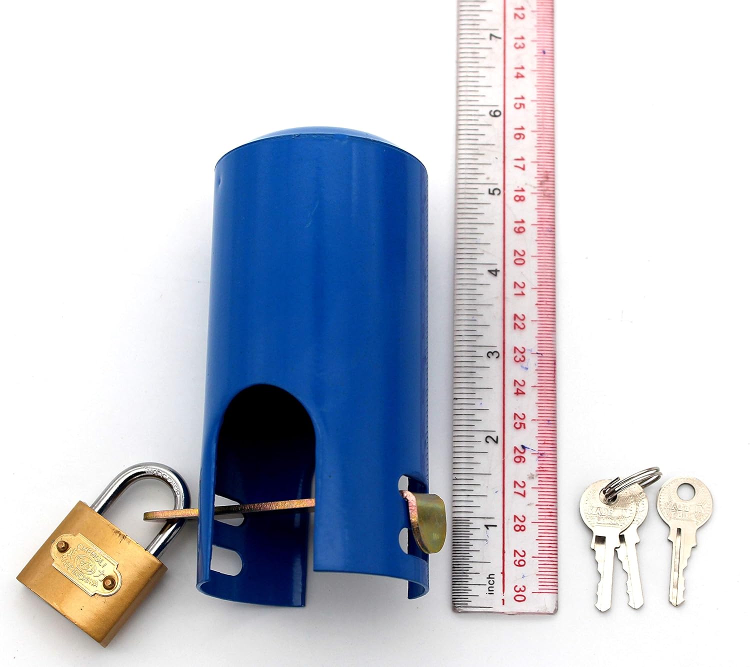 Outdoor Faucet Lock System to Prevent Unauthorized use and Vandalism Garden Hose and casing Lock and Water-Saving Cover, and Easy to Install : Garden & Outdoor