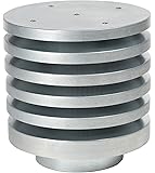 Lufteinlass L1 DN 200, Höhe ca. 1190mm, Edelstahl, für Wohnungslüftung ...