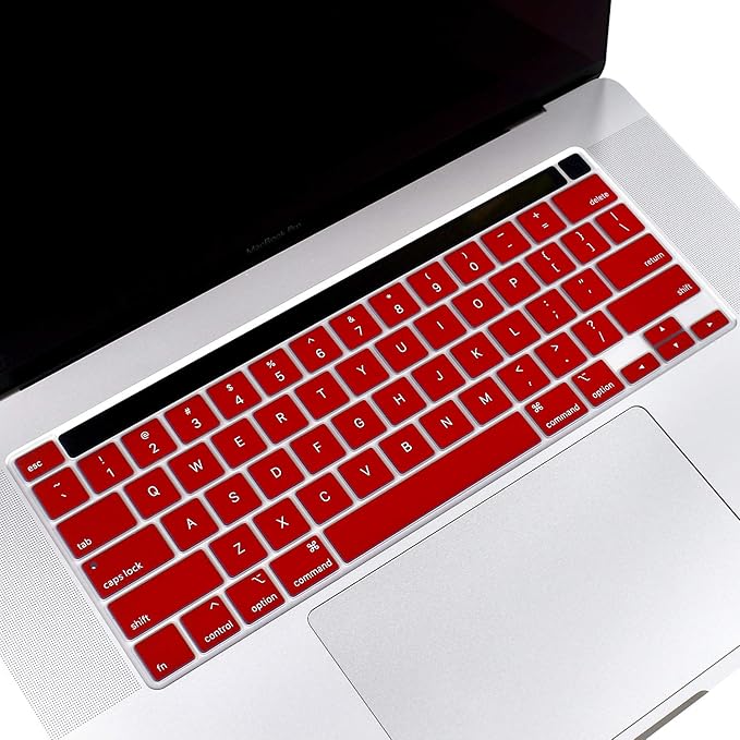 Silicone Keyboard Cover for US Version 16 inch New MacBook