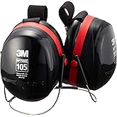 Peltor H10B Earmuff, Behind-The-Head, Black - OS